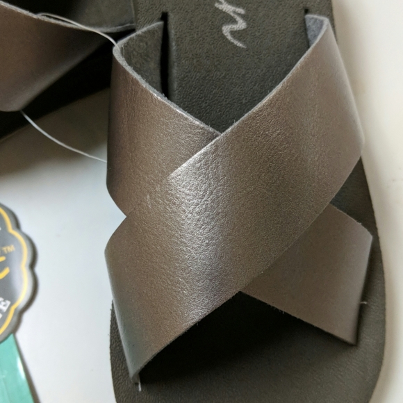 Cobian Kara pewter color sandals - Picture 2 of 5